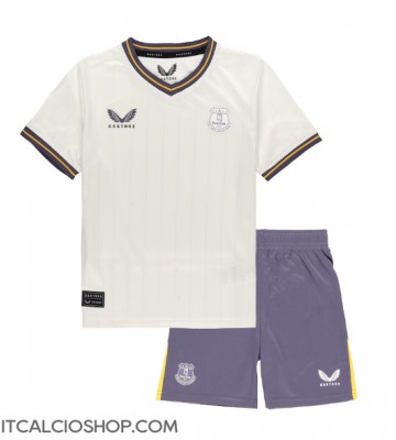 Everton Terza Maglia Bambino 2024-25 Manica Corta (+ Pantaloni corti)